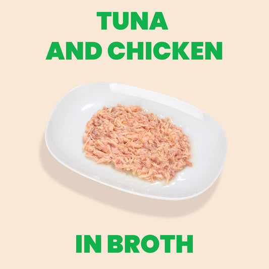 Almo Nature HQS Natural Cat Food - Tuna And Chicken In Broth 70g