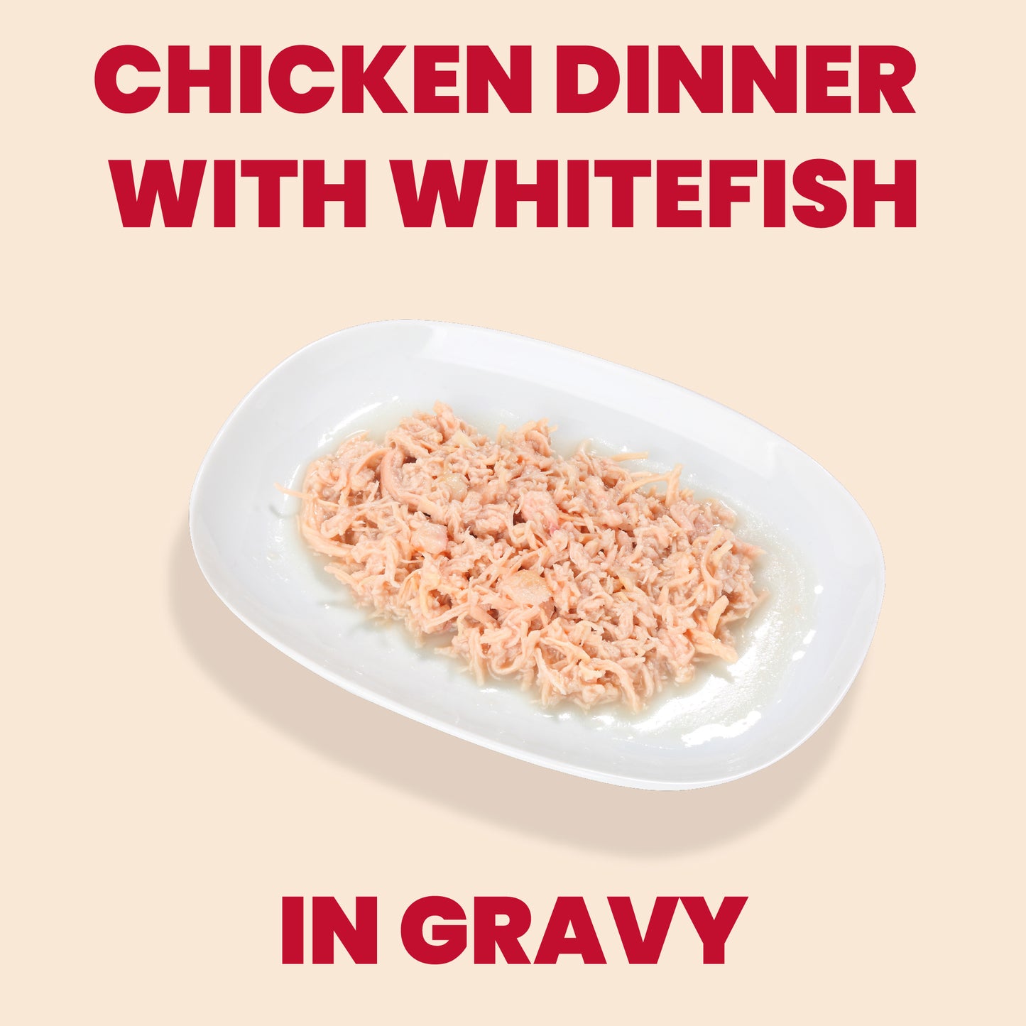 Almo Nature HQS La Cucina Pouches - Chicken Dinner With Whitefish In Gravy 55g