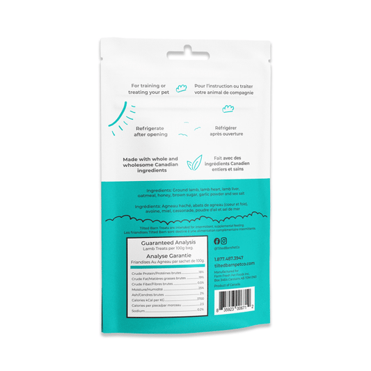 Tilted Barn Miniwags Lamb Treats for Dogs 100g