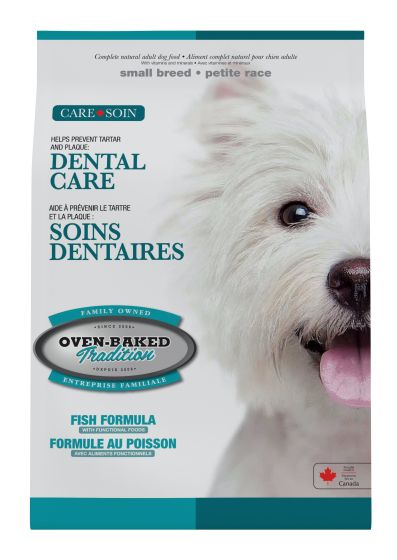 Oven-Baked Tradition Small Breeds Dental Care Fish Dog 4lb