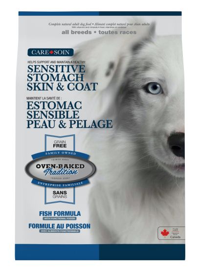 Oven-Baked Tradition All Breeds Skin & Stomach Adult Grain Free Fish Dog 4lb