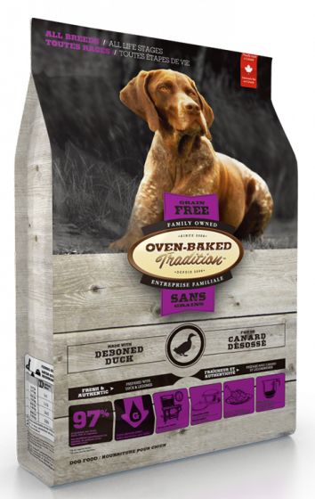 Oven-Baked Tradition All Breeds All Life Stages Grain Free Duck Dog 5lb