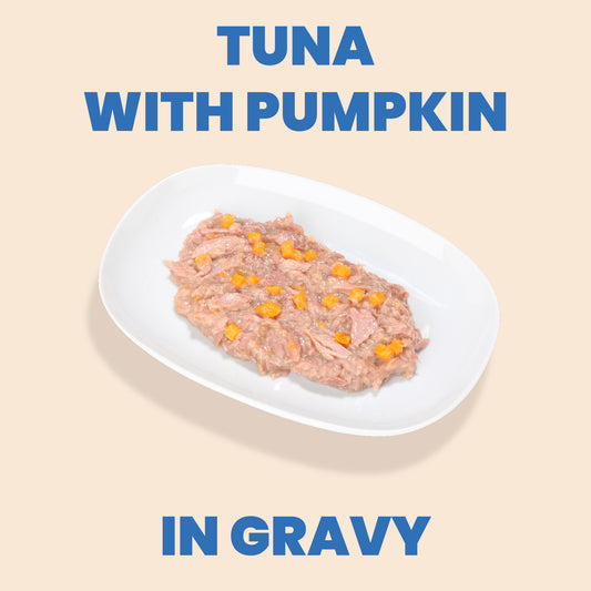 Almo Nature HQS Complete Cat Food - Tuna Recipe With Pumpkin In Gravy 70g