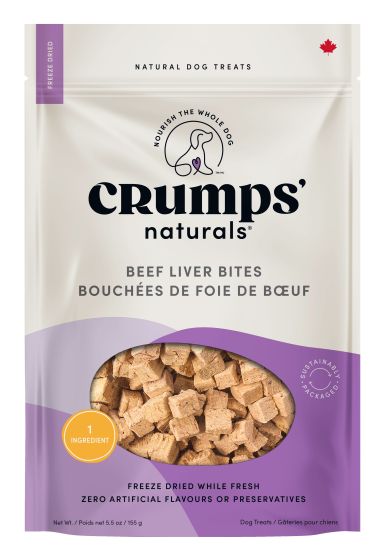 Crump's Dog Beef Liver Bites Treat
