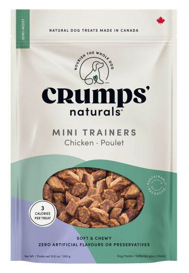 Crumps Mini Trainers Chicken Semi Moist Dog 300g