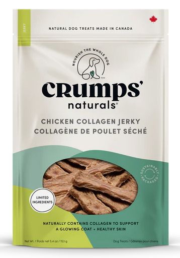 Crumps Chicken Collagen Jerky Treats Dog