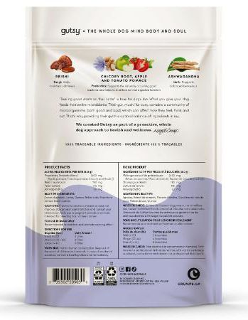 Crumps Gutsy Calm Bites Dog Treats 130g