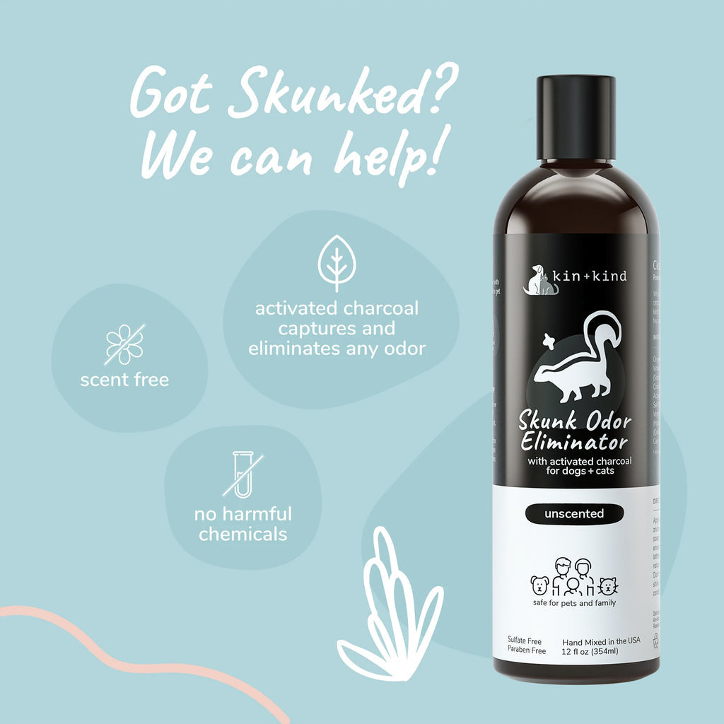 Kin+Kind Skunk Odor Eliminator Shampoo 12oz