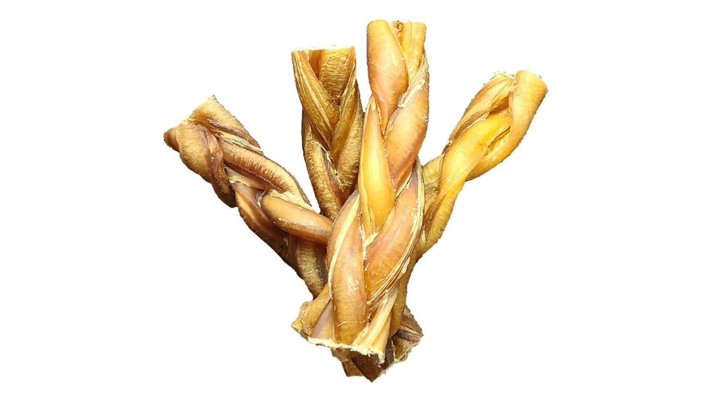 6" Braided Bully Stick