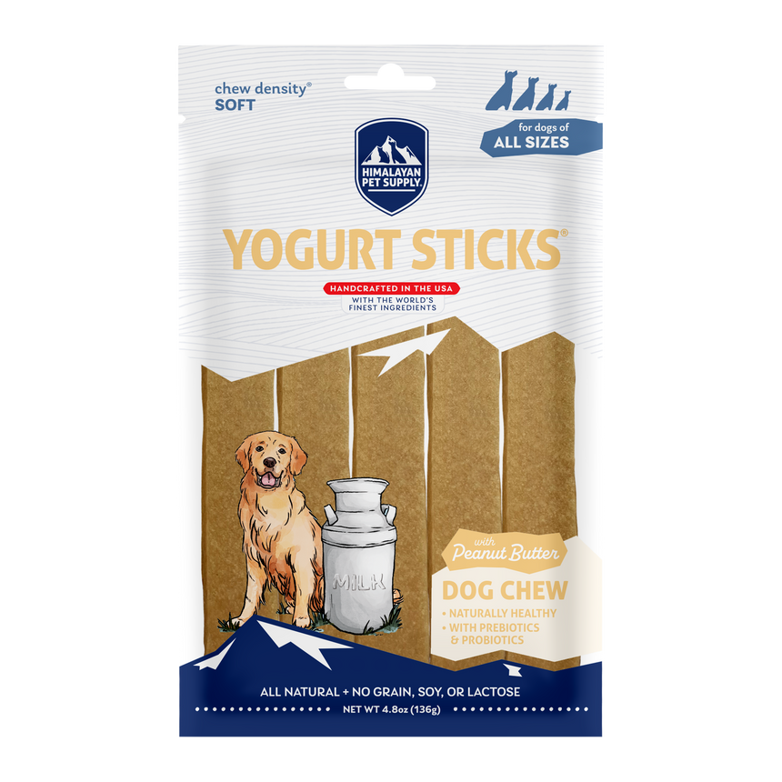 Himalayan Dog Chew Yogurt Stick Peanut Butter Dog Treat
