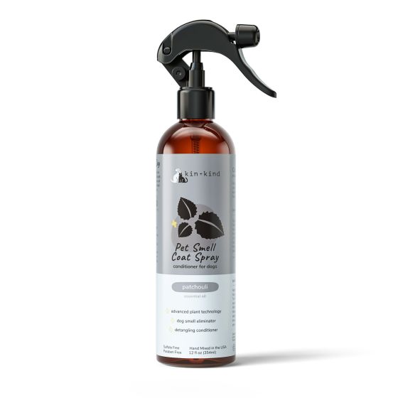 Kin+Kind Pet Smell Coat Spray - Patchouli 12oz