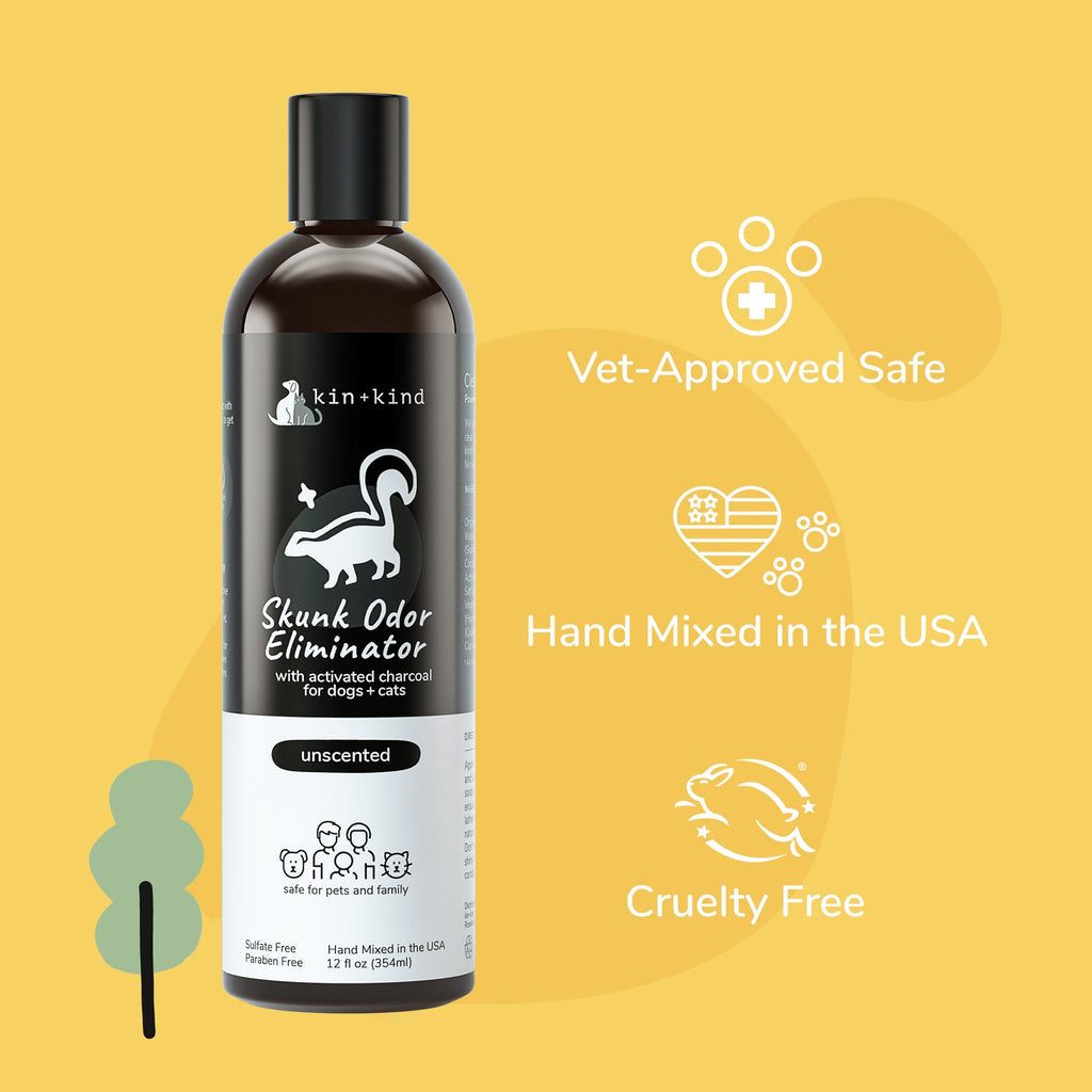 Kin+Kind Skunk Odor Eliminator Shampoo 12oz