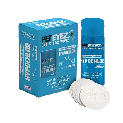 PetEyez Hypochlor Eye/Ear Wipes 150ml