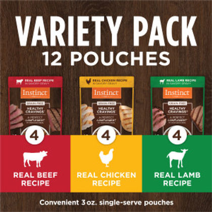 Instinct Healthy Cravings Variety Pack Dog Wet Food 12pk