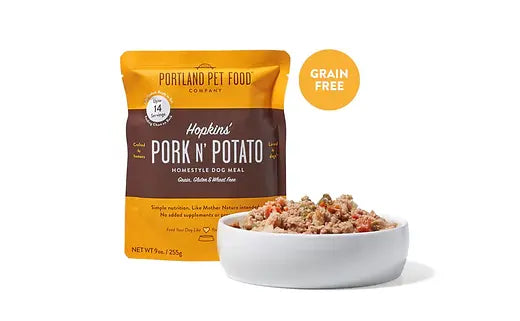 Portland Hopkins' Pork N' Potato Dogs 9oz