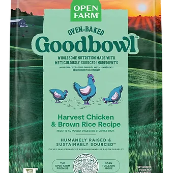 Open Farm GoodBowl™ Harvest Chicken & Brown Rice Recipe for Dogs 8oz