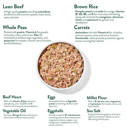 Portland Rosie's Beef N' Rice Dog 9oz