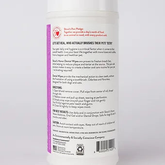 Skout's Honor Pet Dental Wipes 50ct