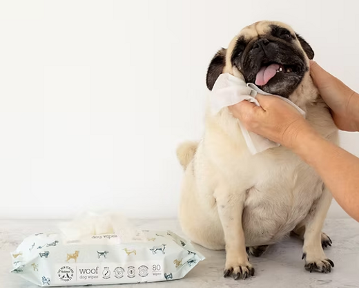 NZPF Woof Manuka Honey Dog Wipes - 80 wipes