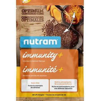 Nutram Optimum Immunity Chicken & Salmon GF Cat 4pk