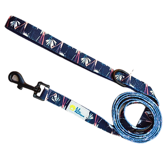 Lila Pawtique Fabric Leash Heavenly Flowers for Dogs
