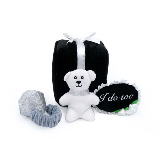 Zippy Burrow® - Wedding Ring Box Toy for Dogs