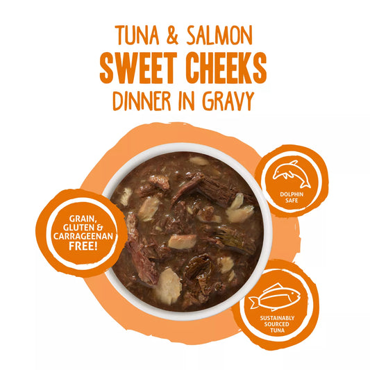 Weruva B.F.F. OMG Gravy! For Tuna Lovers Wet Cat Food - Minced in Gravy 3 OZ