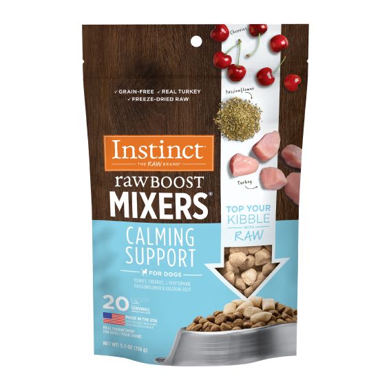 Instinct Raw Boost Mixers Tranquility Support Topper Dog 5.5oz