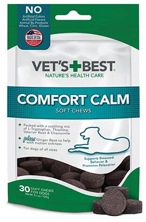 Vet's Best Comfort Calm Soft Chews Dog 30pc