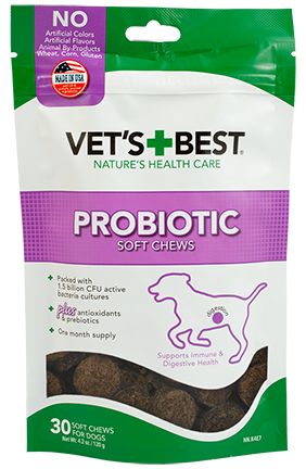 Vet's Best Probiotic Soft Chews Dog 30pc