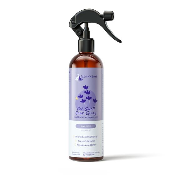 Kin+Kind Pet Smell Coat Spray - Lavender 12oz