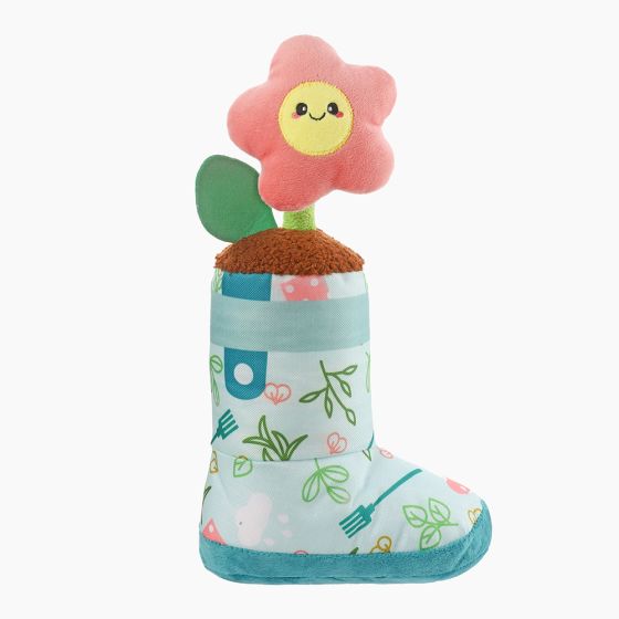 HugSmart Puppy Garden Rain Boot Dog Toy