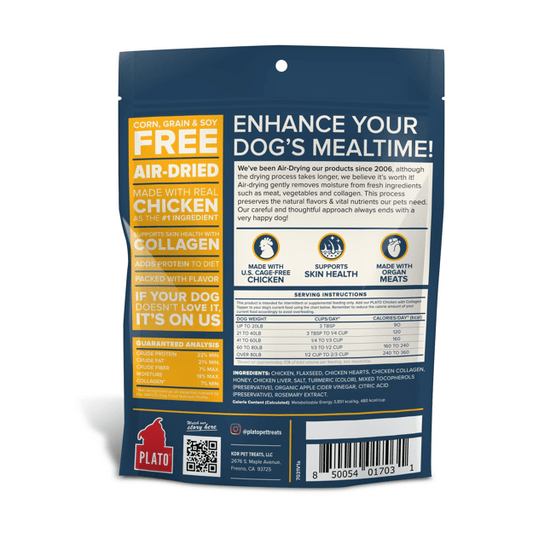 Plato Chicken & Collagen Food Topper 5.5oz