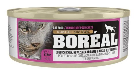 Boreal Cobb Chicken New Zealand Lamb And Angus Beef Cat 80g