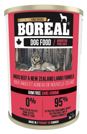 Boreal Angus Beef And New Zealand Lamb Dog 369g