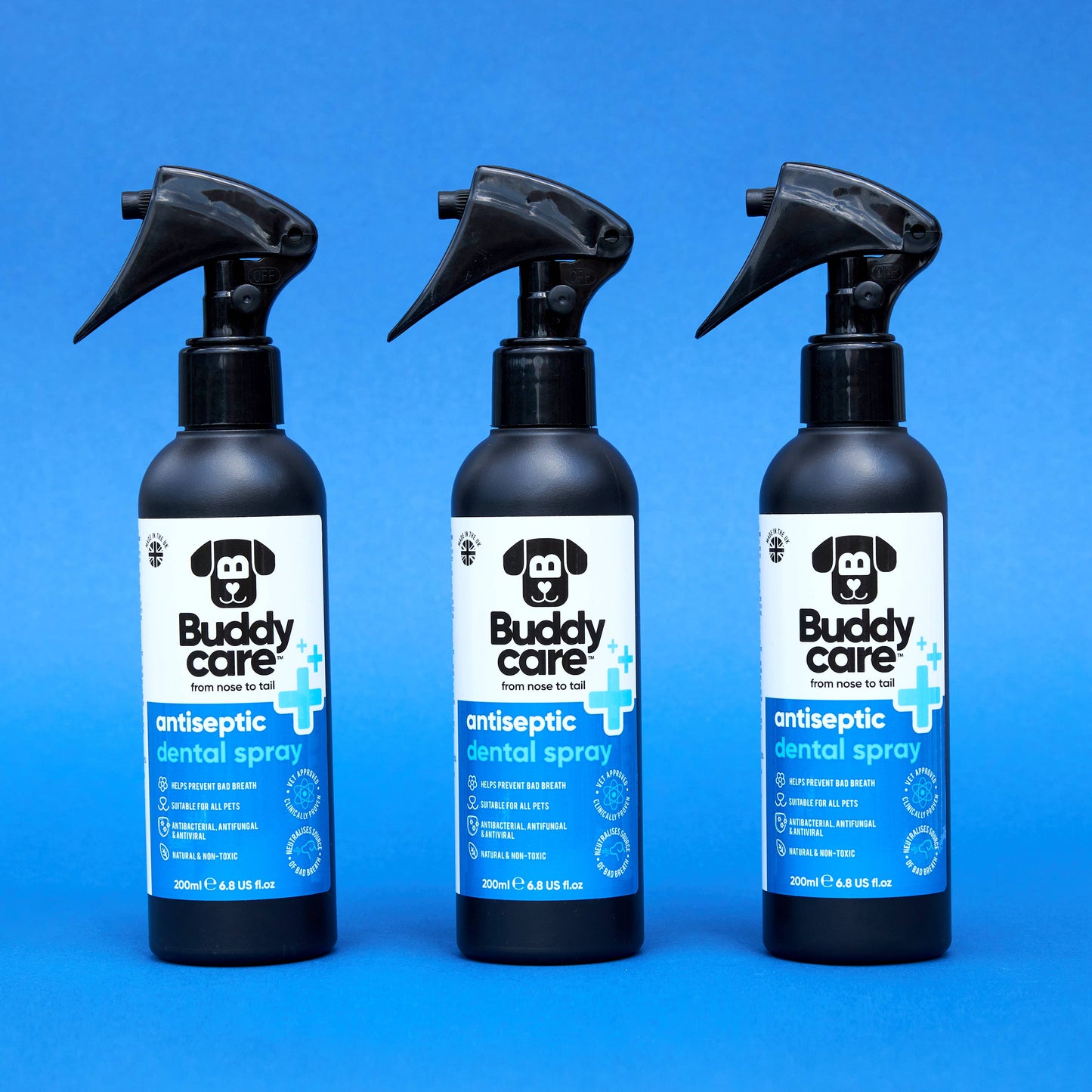 Buddycare - Pet Antiseptic Dental Spray - 6.76 fl oz