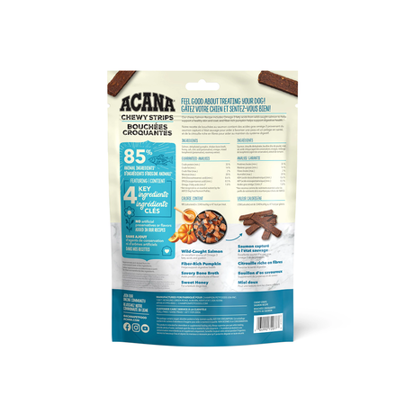 Acana Chewy Strips Skin & Coat Salmon Dog
