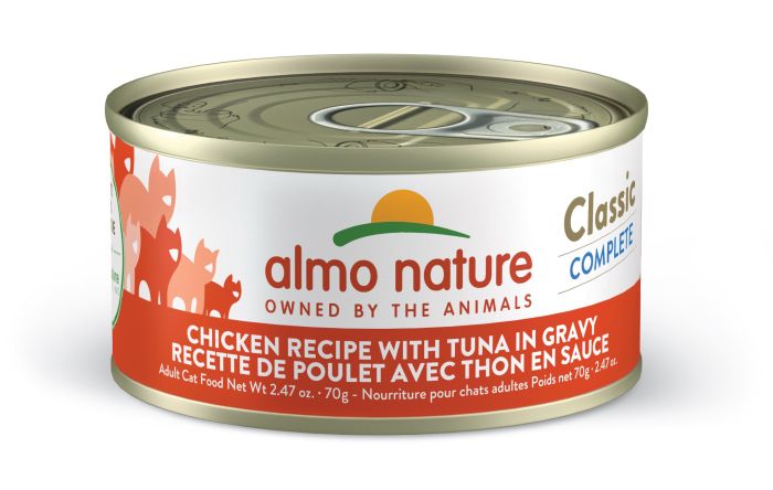 Almo Classic Complete Cat Food - Chicken Recipe With Tuna In Gravy 70g