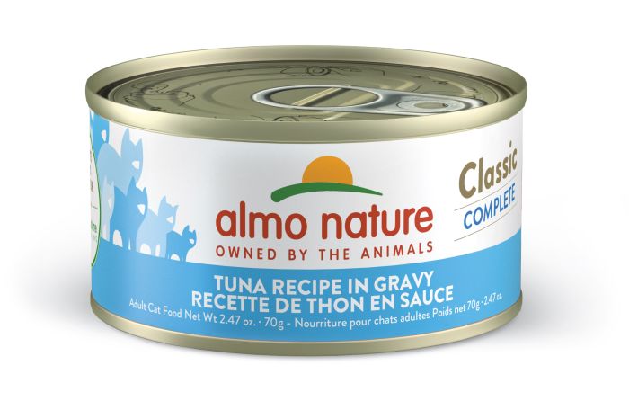 Almo Classic Complete Cat Food - Tuna Recipe In Gravy 70g