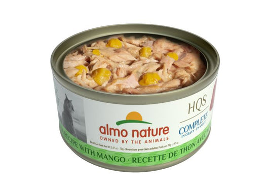 Almo Nature HQS Complete Cat Food - Tuna Recipe With Mango In Gravy 70g
