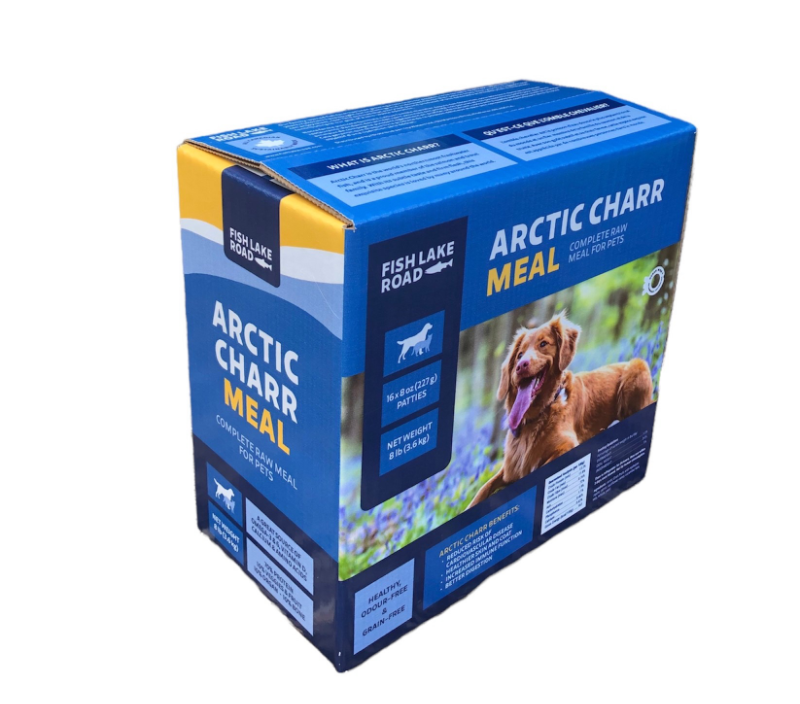 Fish Lake Road Frozen Complete Raw Meal - Arctic Charr 8lb
