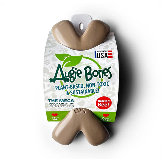 Augie Bones – Regular Adult Bone – Braised Beef – Mighty – 30 – 90 lbs