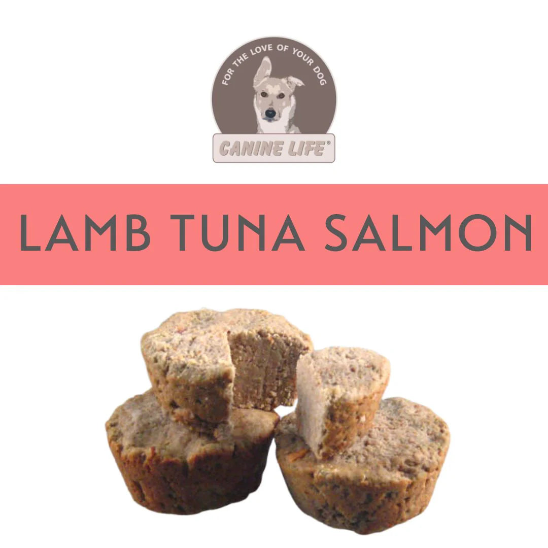 Canine Life Muffins - 20 Pack - Lamb, Tuna, Salmon - Variety Pack