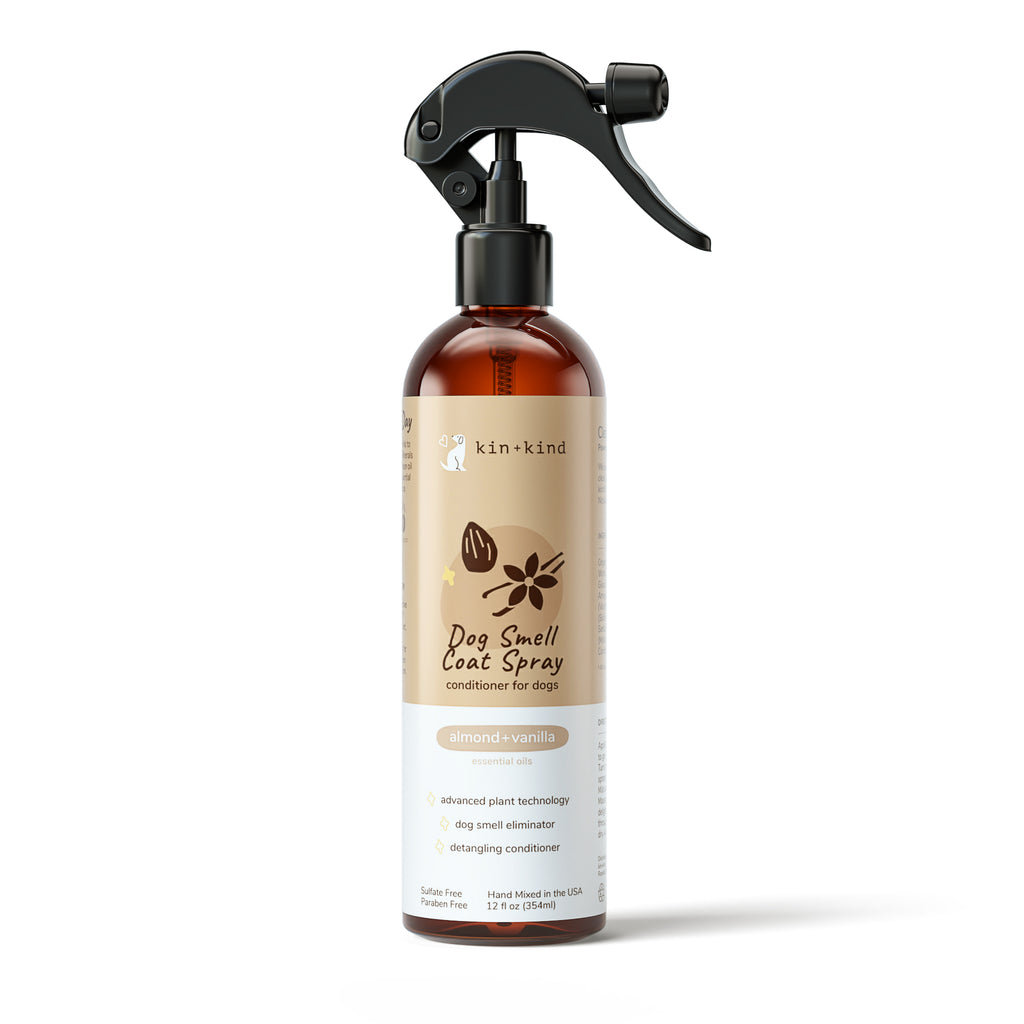 Kin+Kind Pet Coat Spray Almond 12oz