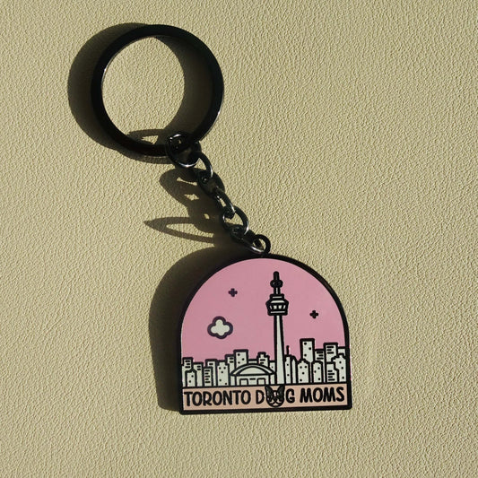 Toronto Dog Moms Signature Keychain 2.0