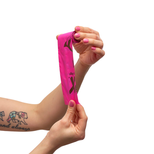 REX Plant-Based Poop Bags Petit Pink 84ct