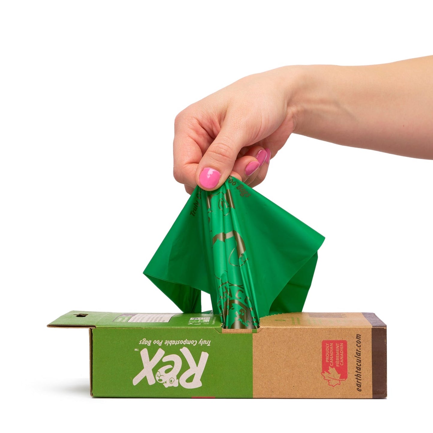 REX Plant-Based Poo Handle Bags 90ct