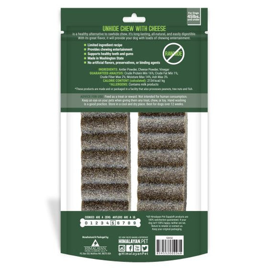 Unhide Rawhide Chew Medium Dog 2pk