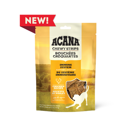 Acana Chewy Strips Immune System Chicken Dog
