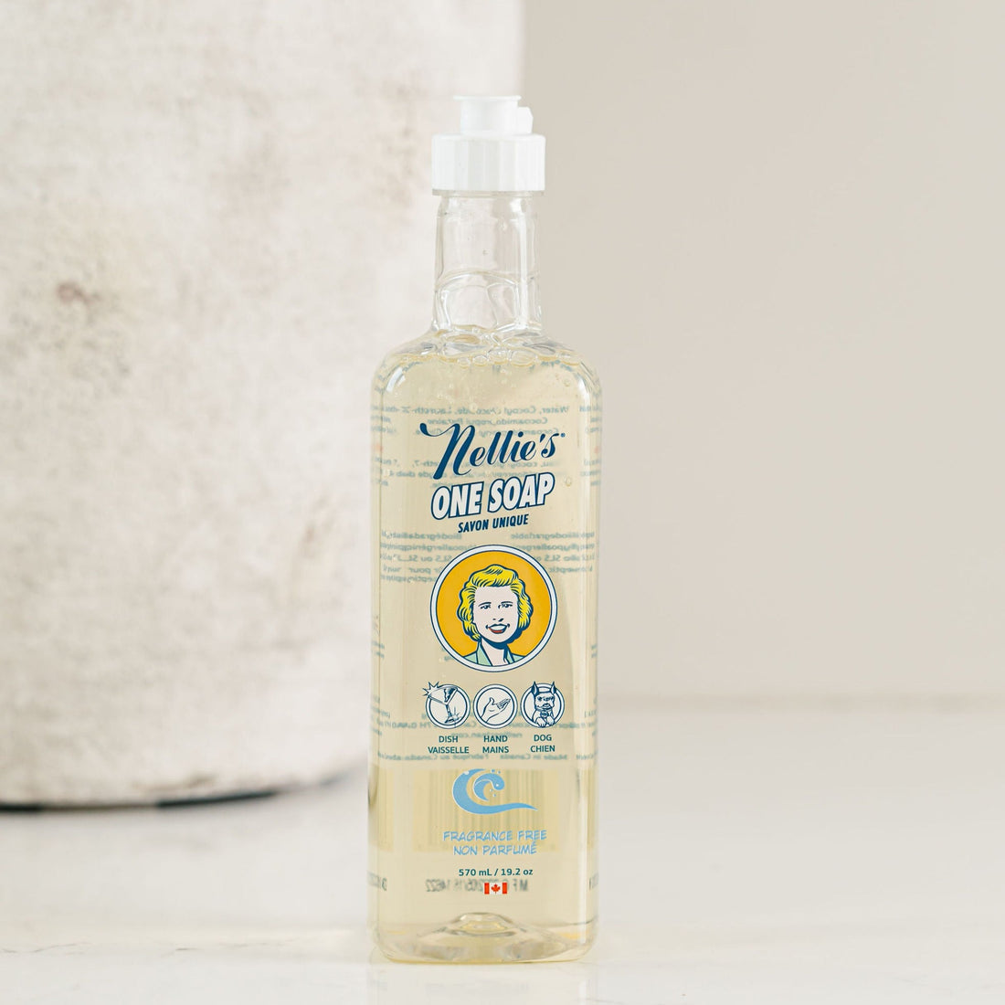 Nellie's One Soap Fragrance Free Dogs 570ml